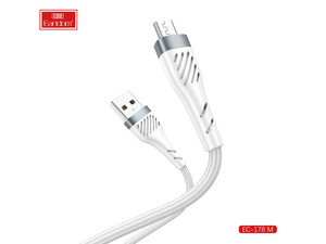 کابل شارژ سریع یو اس بی به میکرو 2.4 آمپر یک متری ارلدام Earldom MICRO Cable EC-178M