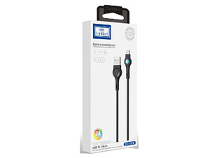 کیفیت کابل شارژ سریع میکرو یو اس بی ارلدام EARLDOM EC-135M 3A Fast Charging Cable With LED