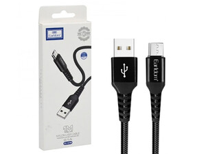 بهترین کابل تبدیل USB به microUSB ارلدام EARLDOM EC-121 USB TO Micro USB Cable 1m