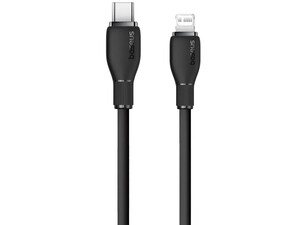 کابل شارژ سریع تایپ سی به لایتنینگ 20 وات 2 متری بیسوس Baseus Pudding Series Fast Charging Cable Type-C to IP 20W P10355701111-01