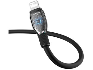 کابل شارژ سریع تایپ سی به لایتنینگ 20 وات 2 متری بیسوس Baseus Pudding Series Fast Charging Cable Type-C to IP 20W P10355701111-01