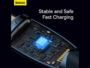 کابل  سوپر فست شارژ دو سر تایپ سی 100 وات یک متری بیسوس Baseus Glimmer Type-C To Type-C Fast Charging Data Cable CADH000701