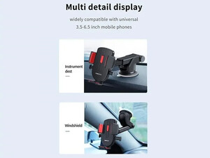 کیفیت هولدر موبایل داخل خودرو رسی Recci RZ02 car mobile phone holder