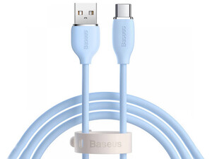 کابل شارژ سریع یواس‌بی به تایپ‌سی طول  2متر با توان100وات بیسوس Baseus USB to Type-C fast charging cable 2 meters long with 100 watts power CAGD010103