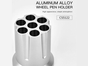 جاخودکاری رومیزی آلومینیومی کوتتسی Coteetci Aluminum alloy wheel pen holder CS5122