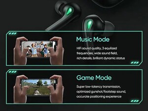 هندزفری بلوتوث جویروم Joyroom True Wireless Gaming Earbuds JR-TP2