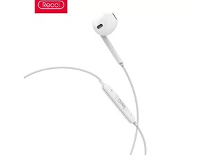 قیمت هندزفری سیمی با جک 3.5 میلی‌متری رسی Recci REP-L15 Wired Earphone