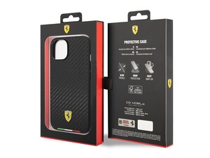 قاب فیبرکربن آیفون 14 طرح فراری CG Mobile iphone 14 Ferrari Carbone Case