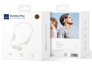 هندزفری گردنی القای استخوانی ویوو WIWU Bone Conduction Headsets Marathon Plus Bluetooth Earphone