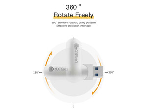 Coteetci USB 3.0 rotating flash disk  CS8832-64G