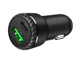 شارژر فندکی سریع دو پورت مک دودو Mcdodo USB PD Type-C Quick Car Charger 36W CC-597