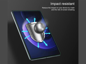 بهترین محافظ صفحه نمایش شیشه ای شیائومی پد 6 پرو نیلکین Nillkin Xiaomi Pad 6/Pad 6 Pro H+ Anti-explosion Tempered Glass