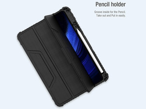 کیف بامپر دار تبلت 11 اینچ شیائومی نیلکین Nillkin Bumper Leather cover case Pro for Xiaomi Pad 6, Pad 6 Pro