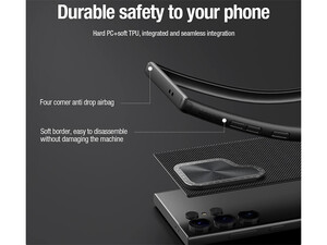 قیمت قاب محافظ سامسونگ اس 24 اولترا نیلکین Nillkin Textured Prop Magnetic fiber nylon case for Samsung Galaxy S24 Ultra