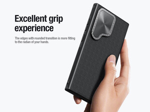 بهترین قاب محافظ سامسونگ اس 24 اولترا نیلکین Nillkin Textured Prop Magnetic fiber nylon case for Samsung Galaxy S24 Ultra