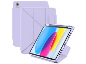 کیف کلاسوری مگنتی آیپد 10 اینچ 2022 همراه با جای قلم بیسوس Baseus Minimalist Series Magnetic Case Ipad 10 2022 ARJS040301