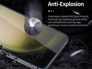 قیمت محافظ صفحه نمایش شیشه ای سامسونگ اس 24 پلاس نیلکین Nillkin Amazing H+ Pro tempered glass screen protector for Samsung Galaxy S24 Plus