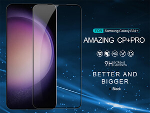 فروش محافظ صفحه نمایش شیشه ای سامسونگ اس 24 پلاس نیلکین Nillkin Amazing CP+ Pro tempered glass screen protector for Samsung Galaxy S24 Plus