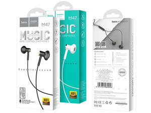 کیفیت هندزفری سیمی با جک 3.5 میلیمتری هوکو Hoco Wired earphones 3.5mm M47 Canorous with mic