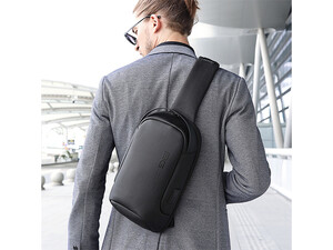 قیمت کوله تک بند ضد آب دارای USB3.0 بانگه BANGE BG-7221 Men Bag Casual Business Messenger Cloth Bag