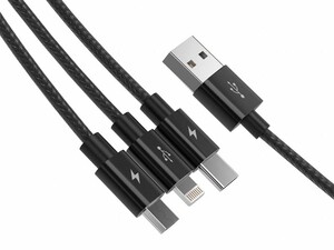 کابل شارژر سه سر اوریکو ORICO UTS-12 3 in 1 Data Cable