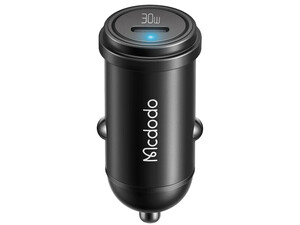 شارژر فندکی 30 وات همراه با کابل لایتنینگ مک دودو Mcdodo CC-7492 PD30W USB-C Fast Car Charger