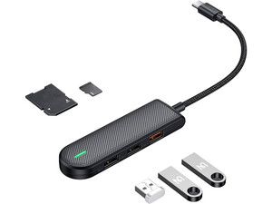 قیمت هاب 5 پورت تایپ سی مک دودو Mcdodo HU-143 5in1 USB-C Hub