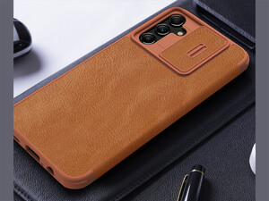 فروش قاب محافظ سامسونگ A24 نیلکین Nillkin Samsung Galaxy A24 4G Qin Pro leather case