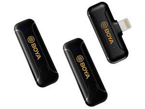 قیمت میکروفون بی سیم لایتنینگ بویا BOYA BY-WM3T2-D2 Mini 2.4GHz Wireless Microphone