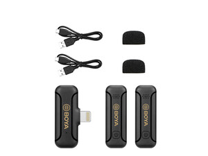 میکروفون بی سیم لایتنینگ بویا BOYA BY-WM3T2-D2 Mini 2.4GHz Wireless Microphone