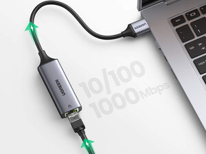 تبدیل USB 3.0 به LAN یوگرین Ugreen CM209 50922 USB 3.0 To Ethernet