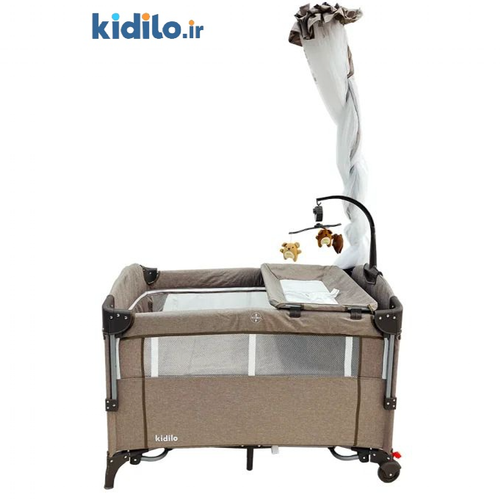 تخت و پارک چند کاره کیدیلو مدل kidilo P02 - کرم