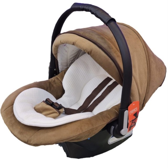 کریر ۴ کاره اگنس (پارچه شتری اعلا - دسته مشکی) (قابل تبدیل به صندلی ماشین)