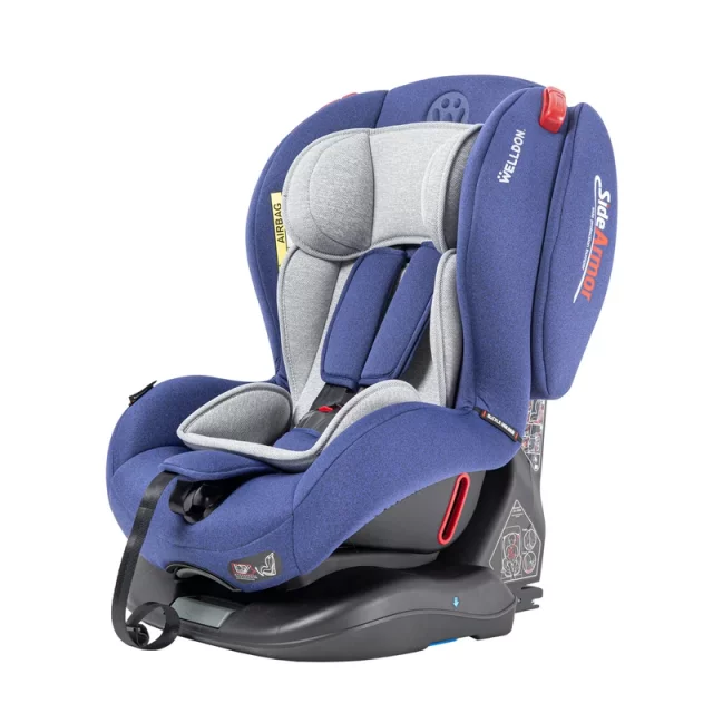 صندلی ماشین کودک ولدون WELLDON ATLANTIS W01 ISOFIX - سرمه ای