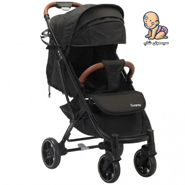 کالسکه مسافرتی پاپزی Popzzi مدل Fly S600 - مشکی