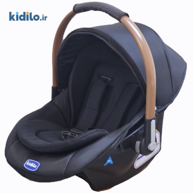 کریر ۴ کاره کیدیلو (پارچه مشکی - دسته مسی)