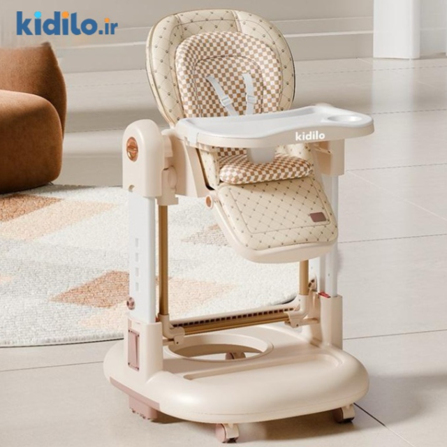 صندلی غذا تابشو 4 کاره کیدیلو kd015 کرم