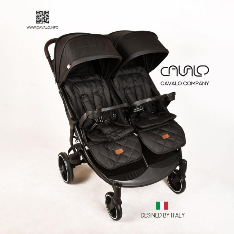 کالسکه دوقلو کاوالو Cavalo (موجود در انبار - ارسال فوری )