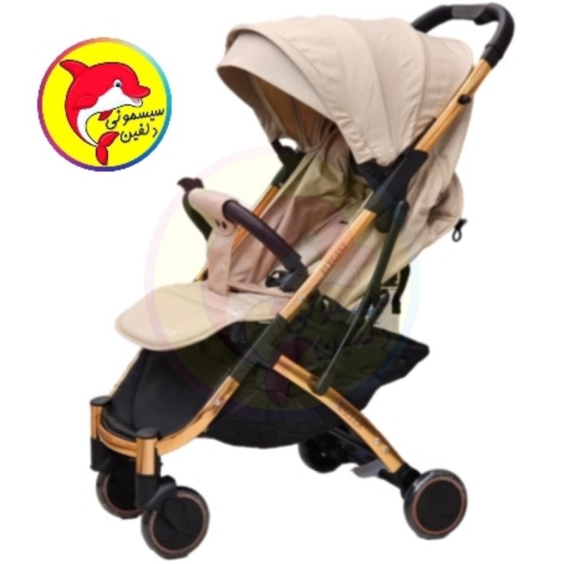 کالسکه مسافرتی مایلر مدل الگانت (کرم گلد)