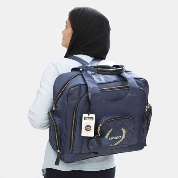 ساک لوازم یوناکو مدل آویسا (سرمه ای)