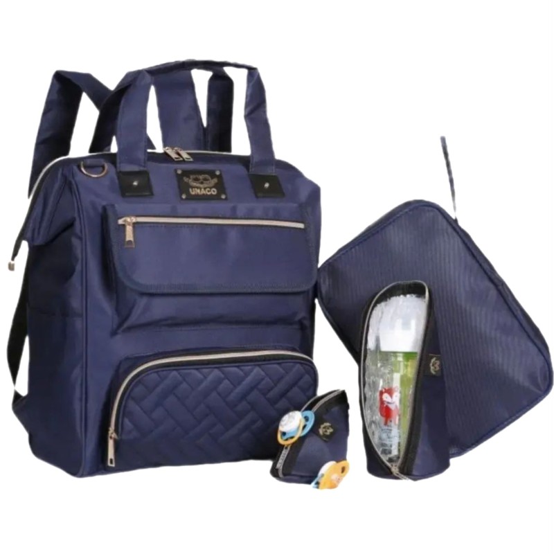 ساک لوازم کوله شو یوناکو مدل مرسدس (سرمه ای)