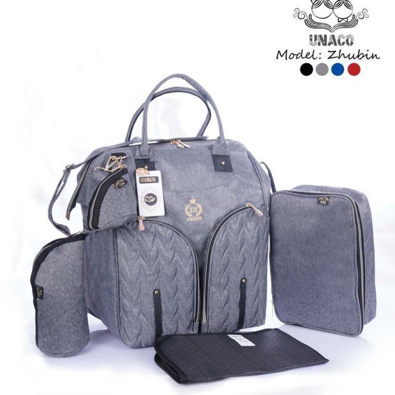 ساک لوازم کوله شو یوناکو مدل ژوبین (طوسی)