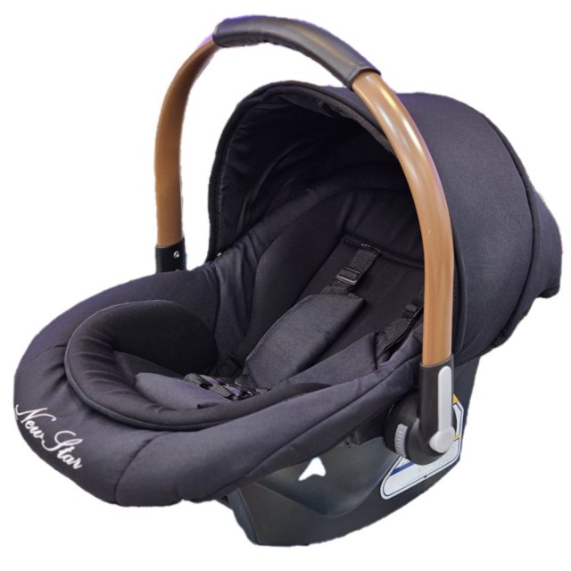 کریر نیواستار (پارچه مشکی - دسته مسی)