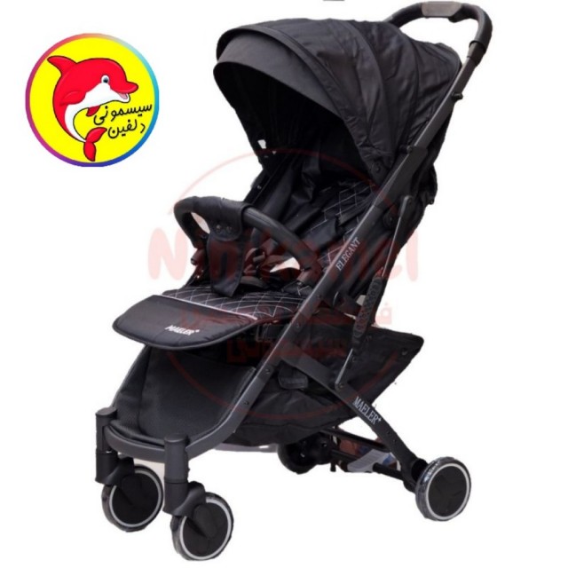 کالسکه مسافرتی مایلر مدل الگانت (مشکی مشکی)