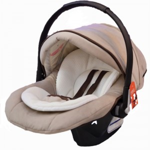 کریر ۴ کاره اگنس (پارچه کرم اعلا - دسته مشکی) (قابل تبدیل به صندلی ماشین)