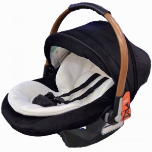 کریر ۴ کاره اگنس (پارچه مشکی اعلا - دسته مسی) (قابل تبدیل به صندلی ماشین)