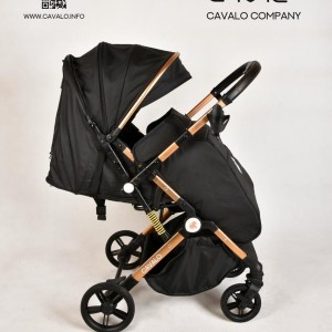 کالسکه مسافرتی دسته دو طرفه کاوالو موناكو Cavalo - بدنه طلایی