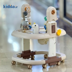 صندلی غذا تابشو 4 کاره کیدیلو kd015 کرم