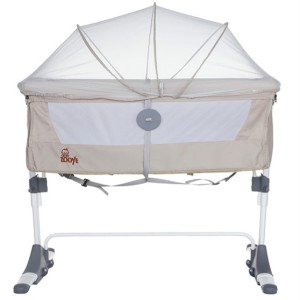 تخت کنار مادر زویه zoyee مدل بیتا (رنگ کرم) بهمراه برگه گارانتی 12 ماهه شرکتی