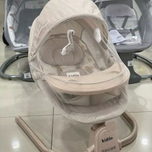 گهواره برقی کیدیلو مدل Kidilo Multi-Functional (کرم) (موجود در انباری - ارسال فوری)